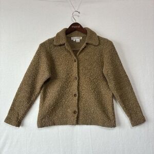 Real Clothes Saks Fifth Avenue Brown jacket size small.
